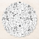 Search for flower drawing coasters Nature