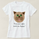 Search for cat coffee tshirts Quote