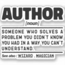 Search for authorized stickers Bookish