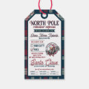 Search for naughty santa gift tags From santa claus