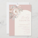 Search for elegant pink rose baby shower invitations Modern