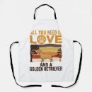 Search for love is all you need aprons Wolf