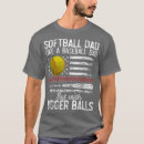 Search for softball dad tshirts Father