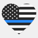 Search for heart line stickers Thin blue line