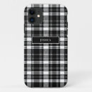 Search for black and white plaid iphone cases Pattern