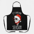 Search for winter season aprons Santa