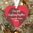 Search for kiss christmas tree decorations Newlywed
