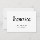 Search for party note cards Maid of honour