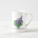 Search for violet flower mugs Purple