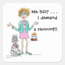 Search for turning 50 stickers 50 years old