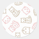 Search for kitty cat pattern stickers Kitten
