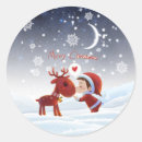 Search for cartoon christmas stickers Snowflakes