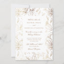 Search for faux gold wedding invitations Flowers