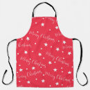 Search for christmas star aprons White