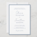 Search for digital wedding invitations Dusty blue