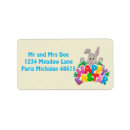 Search for bunny return address labels Typography