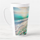 Search for beach glass mugs Ocean