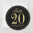 Search for gold numbers table wedding table cards Luxury