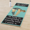 Search for funny yoga mats Vintage