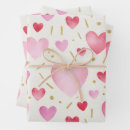 Search for pink glitter wrapping paper Feminine