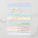 Search for pastel rainbow baby shower invitations Modern