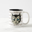 Search for cheshire cat mugs Vintage