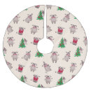 Search for pug tree skirts Santa