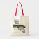 Search for school bus tote bags Education