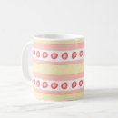 Search for strawberry pattern mugs Cute
