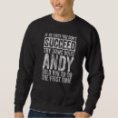 Search for andy hoodies Succeed