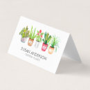 Search for houseplant business cards Greenery