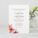 Search for frangipani wedding invitations Hawaiian flowers