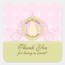 Search for princess birthday thank you stickers Carriage