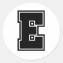 Search for black letter e stickers College