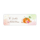 Search for pumpkin birthday return address labels Pumpkin baby shower