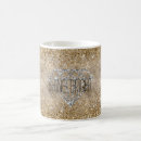 Search for silver gold mugs Glitter