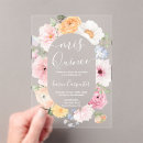 Search for acrylic quinceanera invitations Elegant