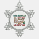 Search for snack christmas tree decorations Xmas