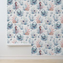 Search for seahorse pattern art Coastal