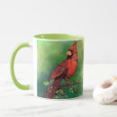 Search for beautiful cardinal mugs Bird