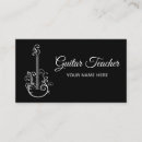 Search for instruments business cards Electric guitar