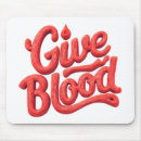 Search for blood mousepads Health