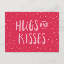 Search for valentine hearts postcards Hugs and kisses