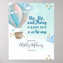 Search for hot air balloon welcome signs Baby shower welcome