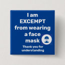 Search for exempt badges Covid