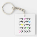 Search for music symbol key rings Bass clef