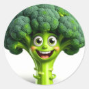 Search for cartoon broccoli stickers Funny