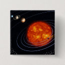 Search for asteroids badges Concept