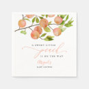 Search for sweet as a peach napkins Rustic