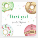 Search for christmas thank you stickers Watercolor